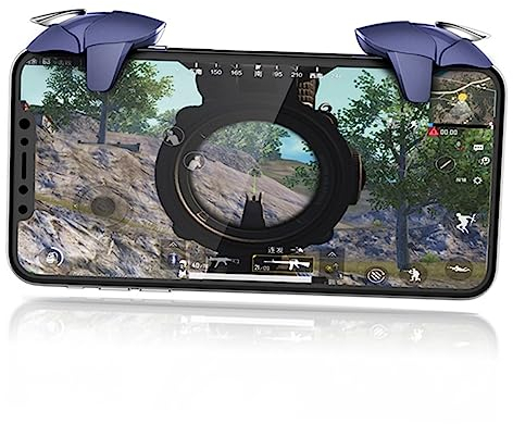 HEMOTON Pc-controller Mit Weißen Griffen – Handy-game-controller Zur Kühlung Von Mobile Gaming