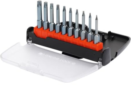 PB Swiss Tools Precision Bits-Sortiment, TX, 10-teilig