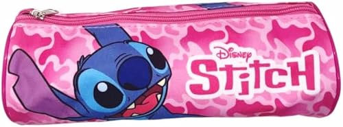 ILS I LOVE SHOPPING Porte-stylo sac scolaire et maternelle pour enfants 21 x 7 x 6 cm, Pour Stitch, trousse