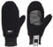 UGGFLUFF Logo Tape Fäustling 2025 Black, S/M