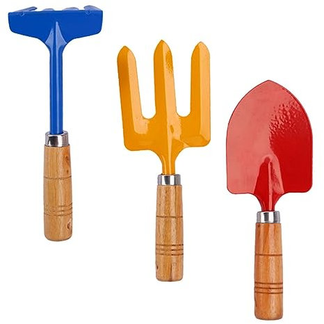 ibasenice 1juego De Metal para De Jardinería Coloridas y Reutilizables Mini Shovels Ligeras para Playa y Jardín para Actividades