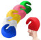 HhBdy Elfenhut, Weihnachtsmannmützen-Set, bunte Zwergenmütze, Zwergmütze, Vliesmaterial, trauflos, Weihnachtsfeier, Zwerg, Kostüm, Zubehör für Geburtstag, Halloween, Cosplay, Party, 6 Stück