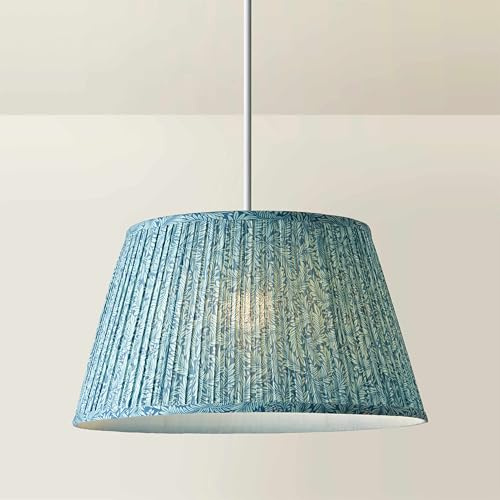 ValueLights | Alba Large Tapered Leaf Pleated Ceiling Lamp Shade | Shades & Home Improvements Essential | 45cm Shade Width