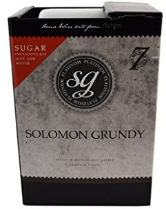 Solomon Grundy PLATINUM 7 Day Wine Kit 30 Bottle - Pinot Grigio