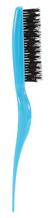 Cricket Amped Up Teasing Hair Brush - Adds Major Volume and Shine, Heat Resistant, Ideal for Slick Back, Updos, and Detangling All Hair Types, with Ergonomic Handle and Sectioning Tip, Aqua