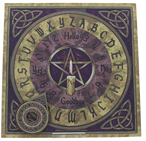 Nemesis Now Pentagramm Spirituosenbrett, 39 cm, Gelb/cremefarben