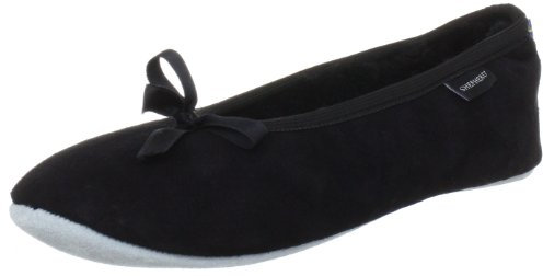 Shepherd Damen SAGA Slipper Flache Hausschuhe, Schwarz (Black 10)