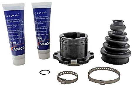 VAICO V10-2165 GELENKSATZ ACHSMANSCHETTE ANTRIEBSWELLE PASSEND FÜR CORDOBA IBIZA FABIA BORA EXPERT KIT | Kompatibel mit: SEAT CORDOBA, IBIZA III, SKODA FABIA I, FABIA I Combi, FABIA I Stufenheck, OCTAVIA I, OCTAVIA I Combi