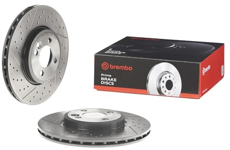 Brembo 09.A047.21 Vordere Bremsscheibe mit UV Lackierung, Anzahl 2