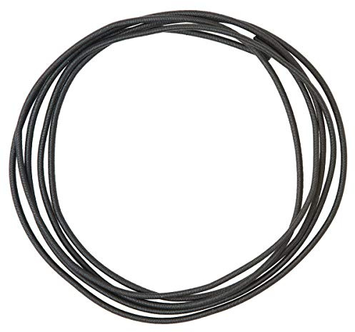 Gear Aid Elastic Shock Cord for Tent Poles and Jackets, Black, 84'' x 1/8''