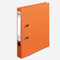 4er Packung Herlitz Ordner maX.file protect+ A4 Voll-PP-Folienbezug Wechselfenster (orange schmal, 4)