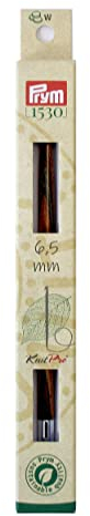 Prym 223727 Tunesische Häkelnadelspitze NATURAL 6,5 mm
