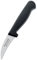 Westmark Couteau à Légumes, Lame Courbée, Longueur de la Lame : 6cm, Acier Inoxydable/Plastique, Domesticus, Argent/Noir, 13532270