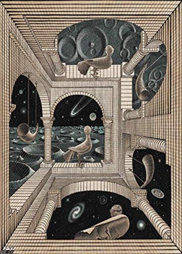Puzzle 1000 Teile - MC Escher - Different World