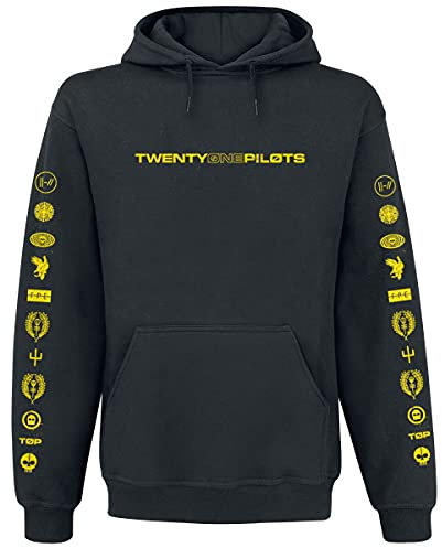 Twenty One Pilots Logo Heavy Männer Kapuzenpullover schwarz XXL