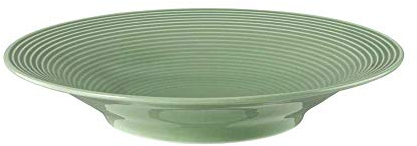 Seltmann Beat - Plato hondo (redondo, 22,5 cm, 6 piezas), color verde
