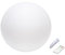 Velamp Sfera Luminosa LED Ø 30cm. A Ricarica Solare, IP54. con Telecomando: Scelta tra Bianco e 7 Colori. Wireless. per Giardino, terrazzo, Piscina
