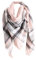 Jacyren Damen Schal Kariert übergroßer Quadratisch Deckenschal Herbstschal Winterschal Karo Tartan Streifen Plaid Muster XXL Oversized Fransen Poncho 40+ Farben Stil XXL Schals (Schal A11)