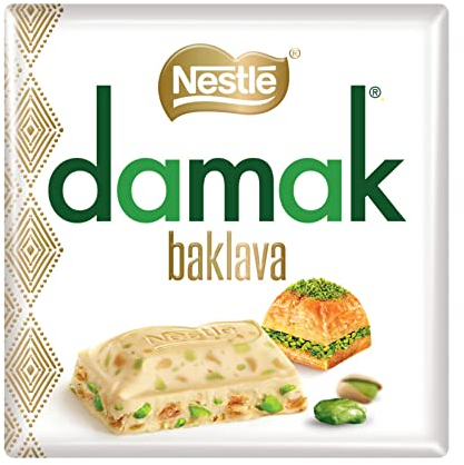 Nestle | Damak Baklava 60g, Pistazien Schokolade - Special-Snacks 07® Versandkarton