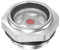 sourcing map Air Compresseur Huile Niveau Jauge Vision Verre G3/4 Mâle Fileté Aluminium Liquide Indicateur Vision Fenêtre