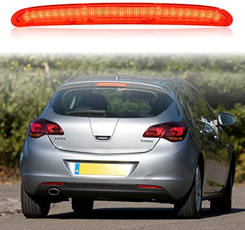 njssjd LED Dritte Bremsleuchte Zentrale High Mount Bremsleuchte für 2009-2015 O-pel (Opel) Astra J, 2012-2018 O-pel Astra J GTC OPC Hinten 3. Bremslicht