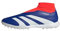 adidas Unisex Predator League Laceless Football Boots Turf Fußballschuhe, Lucid Blue/Cloud White/Solar Red, 43 1/3 EU