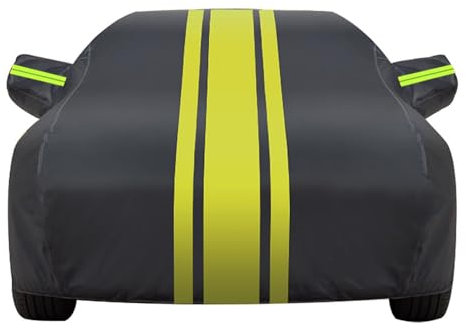 Auto Komplette Autoabdeckungen für Mercedes-AMG GT C 2017-2021,Oxford Stoff Vollständige Autoabdeckung Maßgeschneiderte Autoplane Allwetterschutz Außenzubehö,A