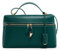 Rejolly Umhängetasche für Damen, echtes Leder, L19 Tasche, Top-Griff, Designer-Schultertasche, leise, luxuriös, trendiger Stil, A-large Dark Green
