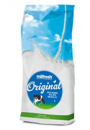 Milfresh Skimmed Milk Powder 2kg.Ideal for hot drinks such as tea, coffee and Hot chocolate.