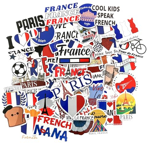Frankreich flagge auto aufkleber sticker travel aufkleber Frankreich deko sticker France stickers laptop scrapbook stickers aesthetic reisen travel French flag