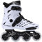 AYES Inline-Skates, Damen und Herren, professionelle Rollschuhe, Fitness, Inline-Skate für Erwachsene und Anfänger, Rollerblades (Weiß, 37)