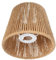 GLSTOY Pantalla De Lámpara Colgante Retro De Cuerda De Elegante Lámpara Decorativa Para Techo Pantalla Tejida De Diseño Natural Para Hogar y Jardín