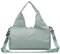 Generic Turnbeutel, Sport-Yoga-Tasche mit separatem Schuhfach, große Kapazität, Reisetasche, Oxford-Stoff, nass und trocken, verschleißfest, kann Yogamatte aufbewahren., grün, Einheitsgröße, Art déco