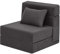 MeMoreCool Sofá cama plegable sin huesos, silla convertible de pana, silla de colchón de espuma plegable, cómoda cama tipo futón plegable, sofá de piso pequeño para sala de estar de invitados