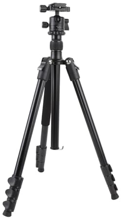 Kamera Stativ Leichtes Aluminiumlegierung 360 Grad Ball Head Tragbare Fotografie Live -Streaming 4 Kg -Lager