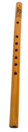 ARTSEWPLY Leichte Bambusblockflöte mit 7 Löchern für Anfänger und Schüler 33cm Tragbares Design für Musikunterricht und Auftritte