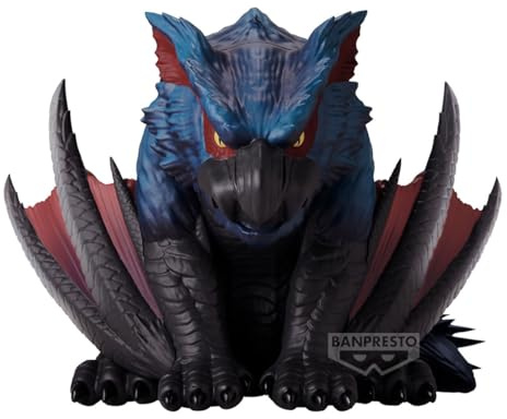 Banpresto Nargacuga Monster Hunter Actionfigur - Enshrined Monsters 11 cm - PZ71117P Mehrfarbig - Sammelfigur - Ideal für Anime-Fans