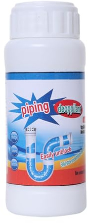 Abflussreiniger, 110 g Spülbecken-Werkzeug, Abflussverstopfungslöser, für Papier, Fett, Öl, Fliegen, Dusche, Müll, Tank, Kanalisation, Rohre