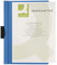 Q-Connect KF00462 Diverse Mappen Klemmmappe A4 transparent blau