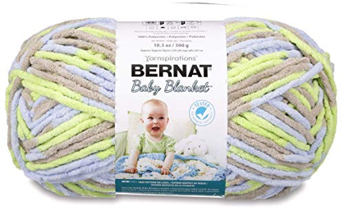Bernat Baby Blanket Big Ball Little Boy Dove