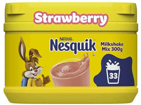 Nesquik Strawberry Milkshake Mix, 300g