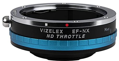 Vizelex ND Throttle Lens Adapter Compatible with Canon EF Full Frame Lenses on Samsung NX-Mount Cameras