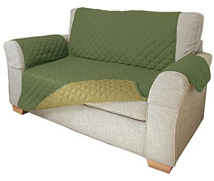 Easylife Reversible Furniture Protector, Water-Repellent Sofa Cover, Couch Cover, Settee Cover, Sofa Protector, Couch Protector for Dogs - Fully Guaranteed