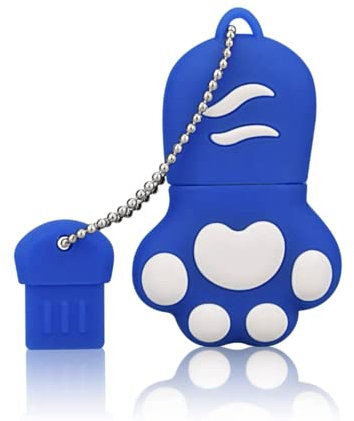 FeliSun USB 3.0 Flash Drive Karikatur Katze Pfote Pen Drive High Speed ??Real Kapazität 64GB Download Speicher USB Stick Pendrive USB Speicherstick