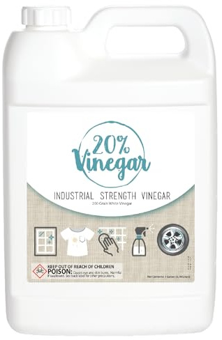 Bluewater Chemgroup 20% essig - 200 grain essig konzentrat - 1 gallone natürliche und sichere multi-use konzentrierte industrie vinegar