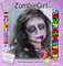 Eulenspiegel 203408 - Schmink-Set Zombie Girl, für ca. 40 Masken, Schminkfarben, Karneval, Mottoparty