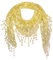 YEBIRAL Heißer Verkauf Damen Schal Lace Frauen Accessoires Tücher Halstuch Dreieck Schals 15 Farben(Gelb)