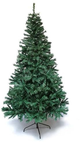 LA BOUTIQUE DE NOËL - Sapin de Noel Artificiel 210 cm - Sapin de Noel Realiste, 1128 Branches, Vert - Sapin Artificiel, Pieds en Métal - Arbre de Noel, Premium en PVC Ignifugé - Gants Inclus