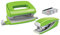 Leitz Set NeXXt Mini Cucitrice e Perforatore, Capacità fino a 10 Fogli, 55612254, Verde