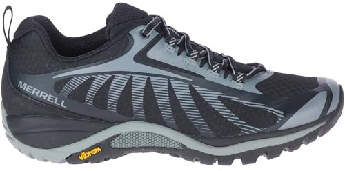 Merrell Women's Siren Edge 3 Shoes, Black/Monument, 3 UK
